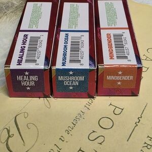 3 Lipstick Bundle — Healing Hour, Mushroom Ocean, And Mindbender Jeffree Star